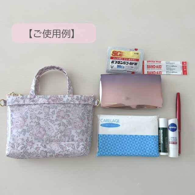 推し活｜トレカ・写真が見える｜透明窓付きミニポーチ｜バッグ風