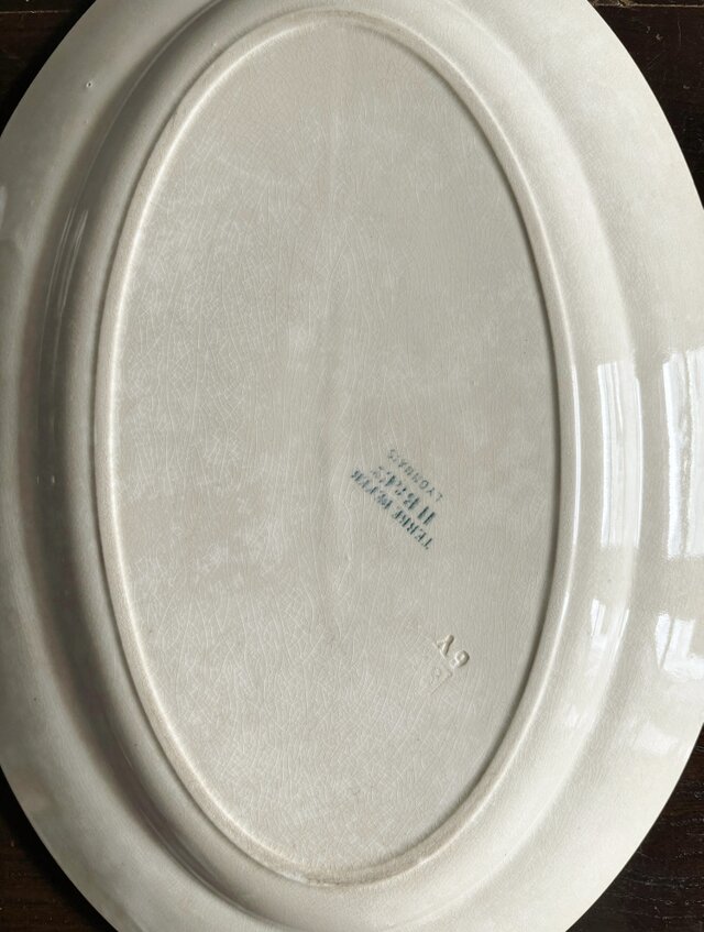 Choisy le Roi オーバル皿 楕円皿 36cm Lyonnais フランス