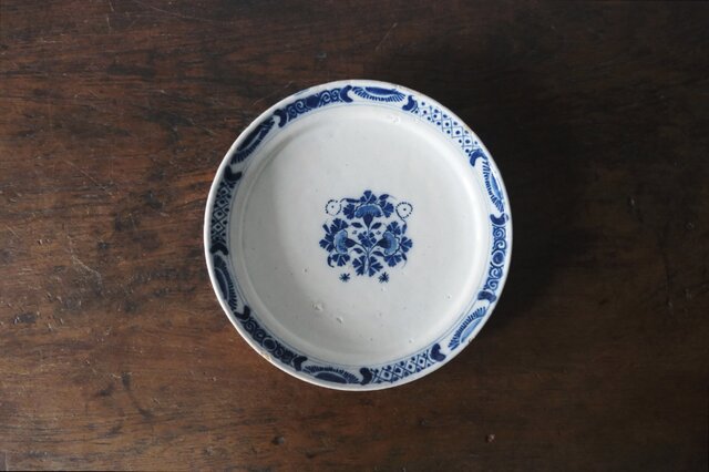 18世紀 Delft デルフト 平皿 オランダ アンティーク 0502572 | iichi