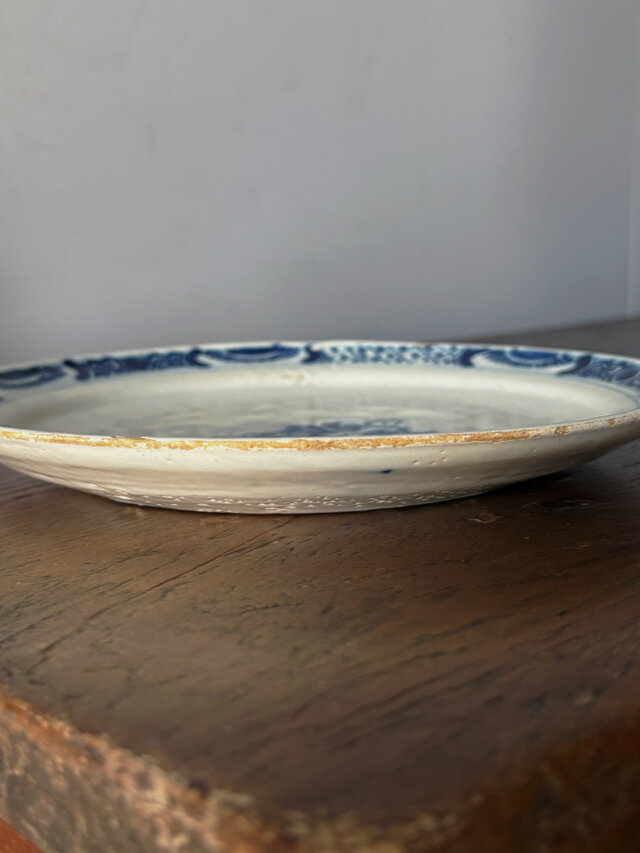 18世紀 Delft デルフト 平皿 オランダ アンティーク 0502572 | iichi