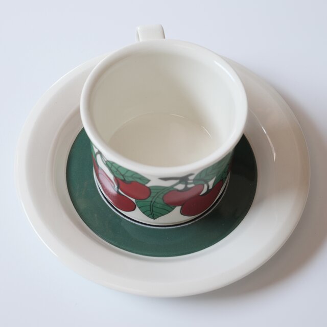 ARABIA Kirsikka C&S アラビア キルシッカ コーヒーカップ＆ソーサー③
