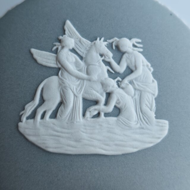 WEDGWOOD ｜ Jasperware ｜ ウエッジウッド ジャスパー グレー ボンボ