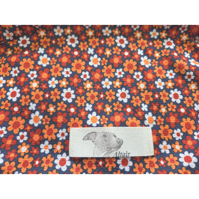 犬服 【受注制作品】ウィペット用接触冷感ニットのタンクトップ