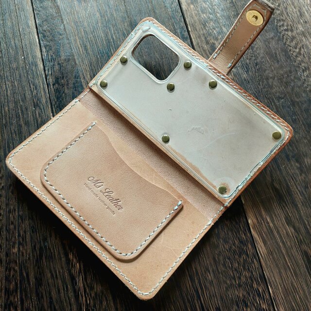 育てる手帳型スマホケース ＊あなたのスマホに合わせて設計制作 育てる手帳型スマホケース ＊あなたのスマホに合わせて設計制作