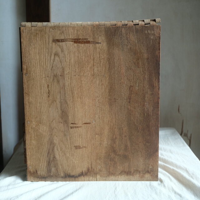 アンニュイな雰囲気◇三段引き出し棚 収納箱 antiques・骨董 レトロ