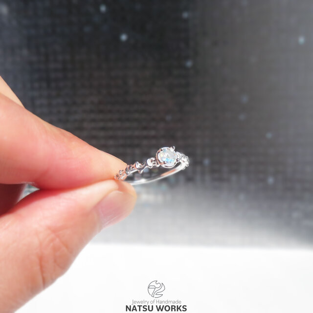 アンデシン ラブラドライト リング / Andesine Labradorite Ring 266