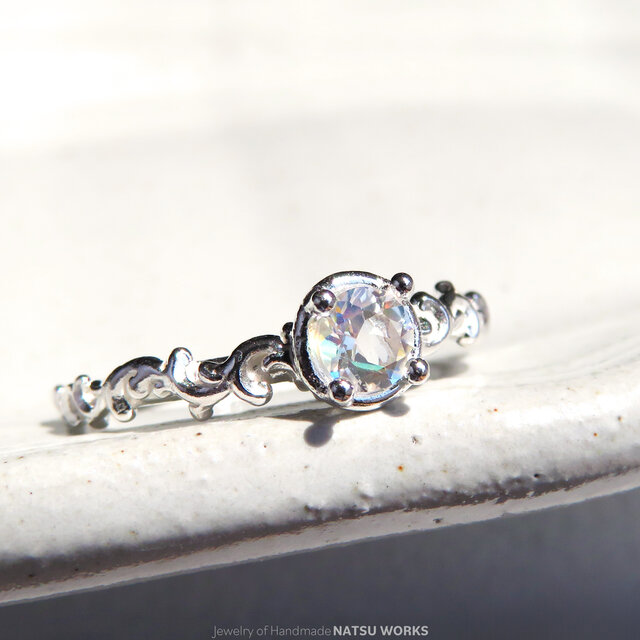 アンデシン ラブラドライト リング / Andesine Labradorite Ring 266