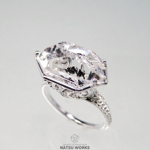 ハーキマーダイヤモンド リング / Herkimer Diamond Ring 268 | iichi