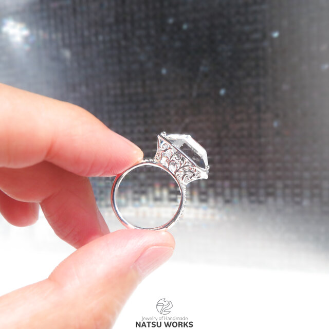 ハーキマーダイヤモンド リング / Herkimer Diamond Ring 268 | iichi