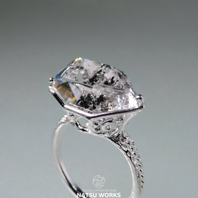 ハーキマーダイヤモンド リング / Herkimer Diamond Ring 268 | iichi