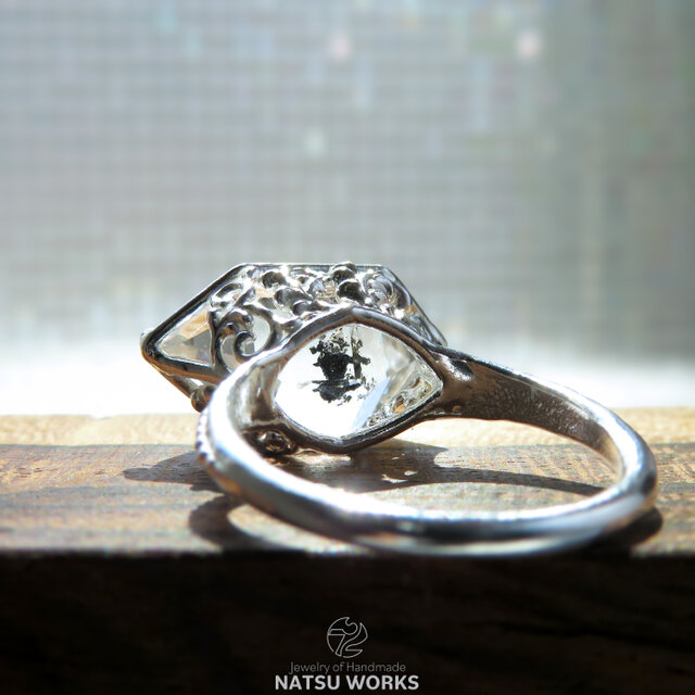 ハーキマーダイヤモンド リング / Herkimer Diamond Ring 268 | iichi