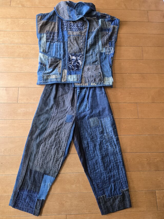 着物リメイク ハンドメイド BORO 襤褸 ジャケット | iichi 日々の