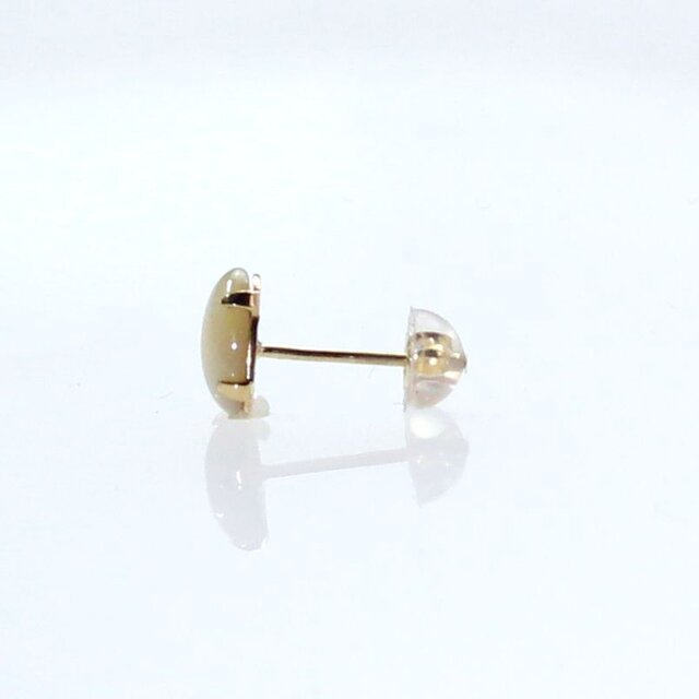 K18YG 夜光貝ピアス | iichi 日々の暮らしを心地よくするハンドメイド
