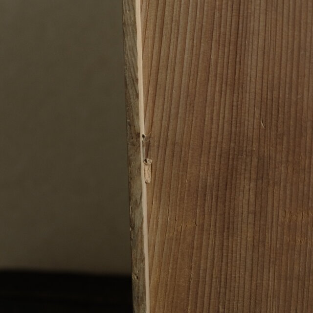 特価¥1200→¥750】古い明治期の蓋付木箱◇味のあるお品物。収納やDIY
