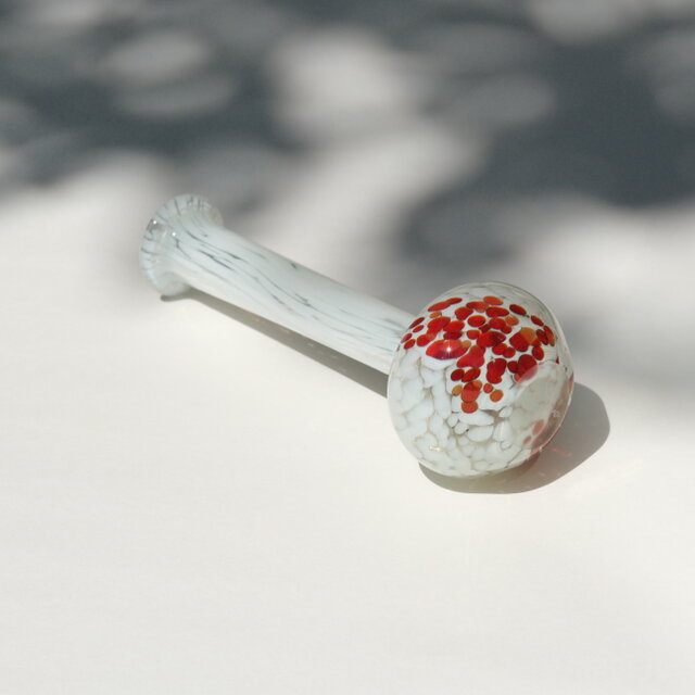 MDINA GLASS】マルタ製 / ヴィンテージ / ガラス花瓶 / 一輪挿し