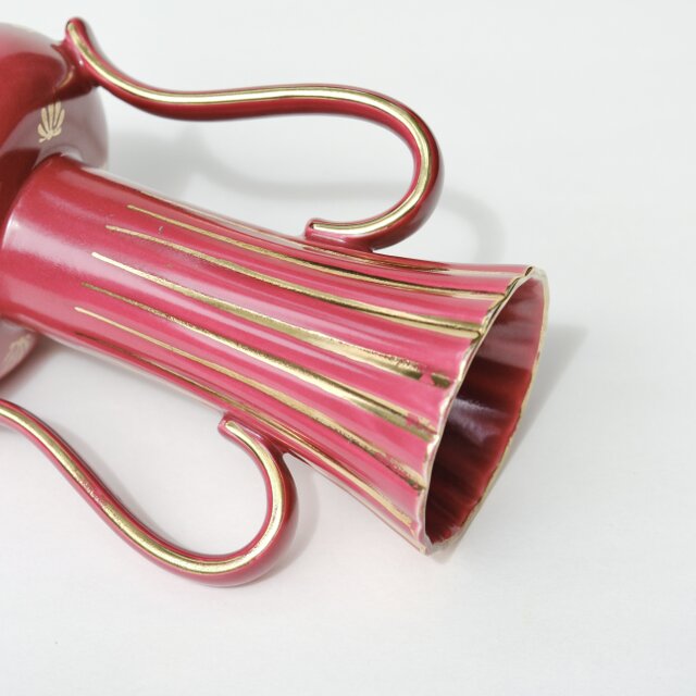 Gefle】“Rubin” Vase by Arthur Percy /北欧製/ 1930年代 / 陶器花瓶