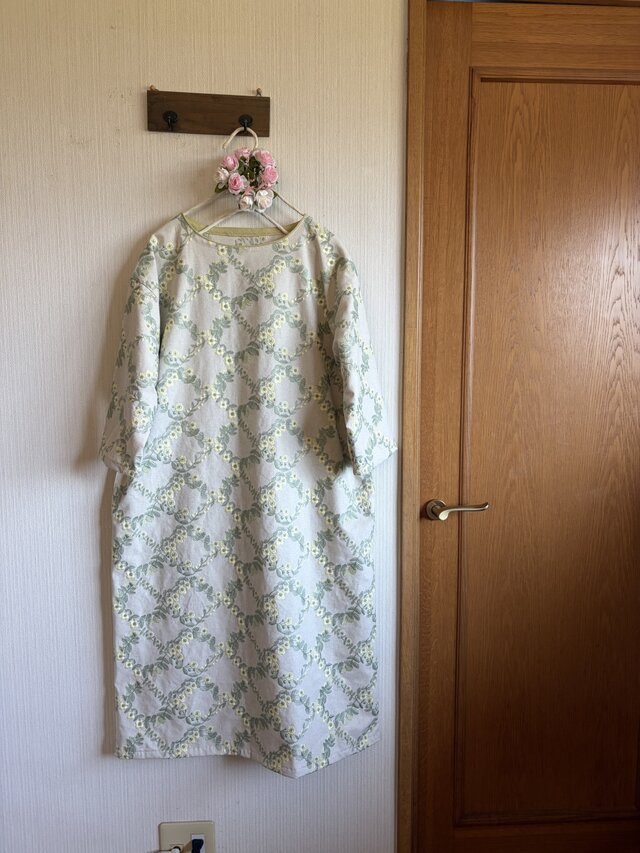 ミナペルホネン風ワンピース | iichi 日々の暮らしを心地よくする