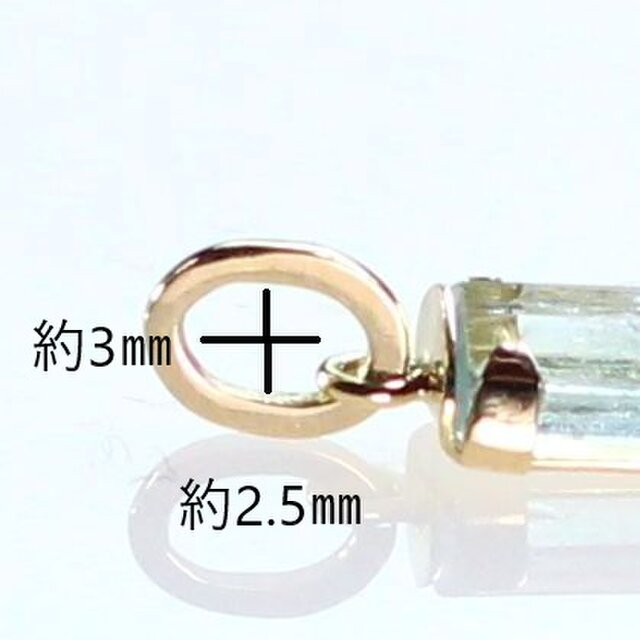 K18YG アクアマリン原石ペンダントトップ 1.43ct | iichi 日々の暮らし