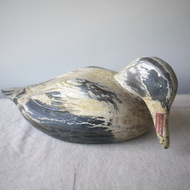 木製デコイ マガモ囮鳥 バードカービング ドイツ | iichi 日々の暮らし