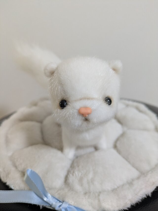 ハンドメイド☆ぬいぐるみ☆フェレット☆ベッド | iichi 日々の暮らし