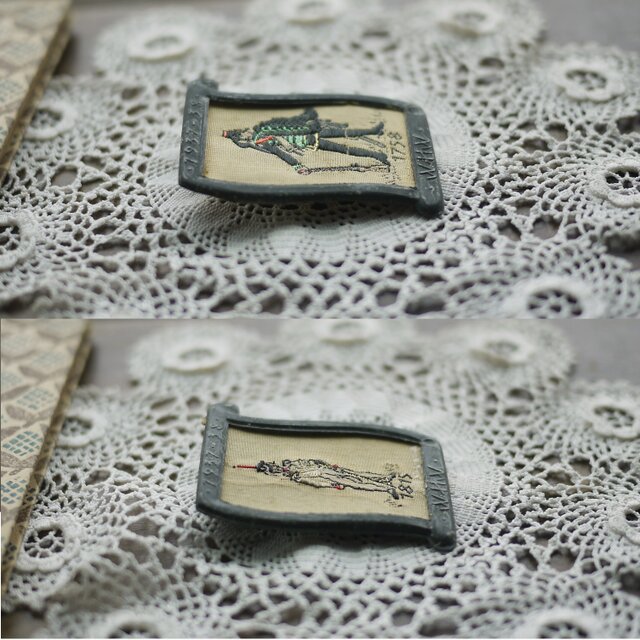 制服と歴史 刺繍のブローチ2Pセット WHW ドイツ | iichi 日々の暮らし