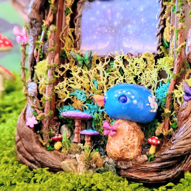 幻想ジオラマ 森の額縁標本 | iichi 日々の暮らしを心地よくする