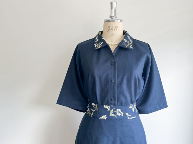 即発送♡ 5月のお花のお洋服：鈴蘭（半袖ブラウス） | iichi 日々の