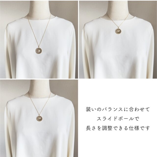 西ドイツ製ヴィンテージフラワーネックレス クリア×ゴールド | iichi