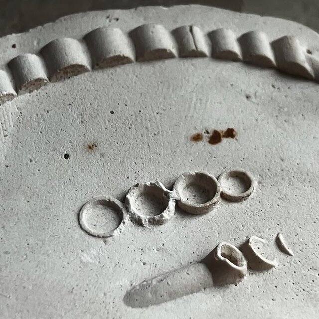 フランス ジュエリーモールド アンティーク 石膏 | iichi 日々の暮らし
