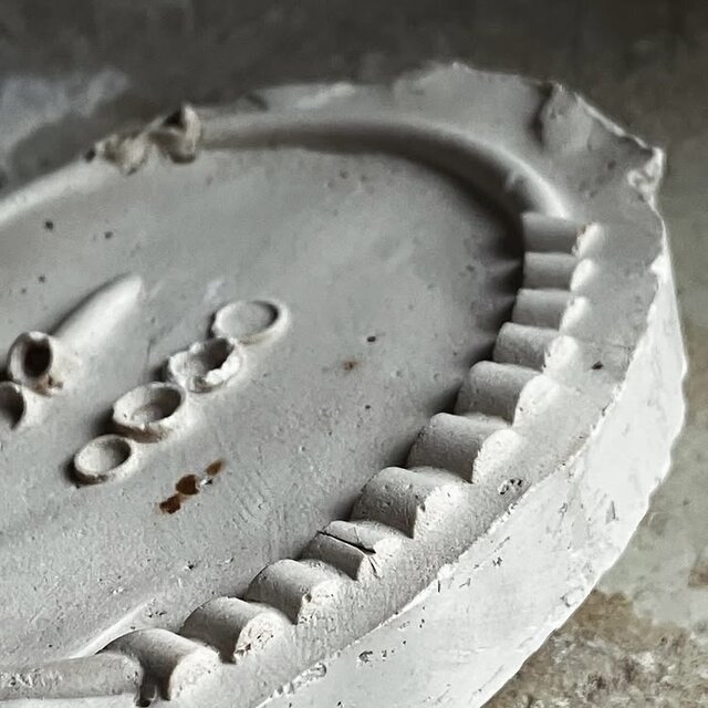 フランス ジュエリーモールド アンティーク 石膏 | iichi 日々の暮らし