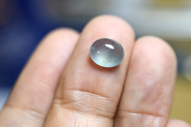 RS13-77 宝石質 氷種 水青色 クリア グアテマラ産 天然 A貨 本翡翠