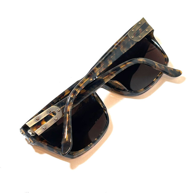 値引き　本鼈甲フレームメガネ　TAKE ONE vintage eyewear TAKEZO タケゾー・トヨグチ ヴィンテージ サングラス べっ甲風 | iichi