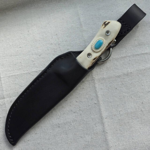 鹿の角 Elk Ridgeアウトドアナイフ カスタム | iichi 日々の暮らしを 