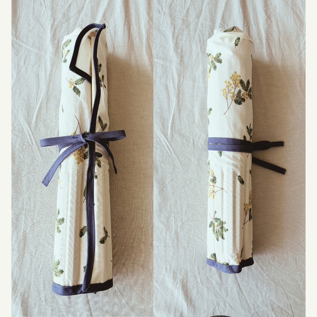 再販】【送料無料】棒針ケース「Needle roll」— Simple is best ー