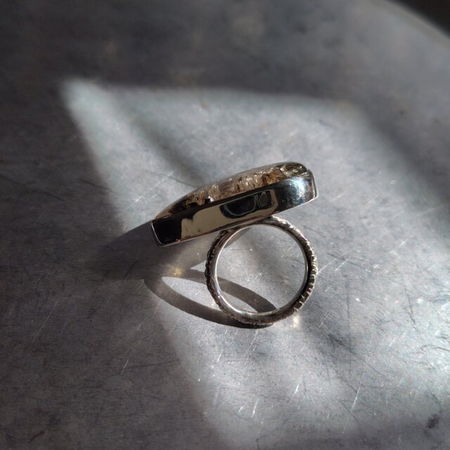 ガーデンルチルクォーツシルバーリング#13 | iichi 日々の暮らしを