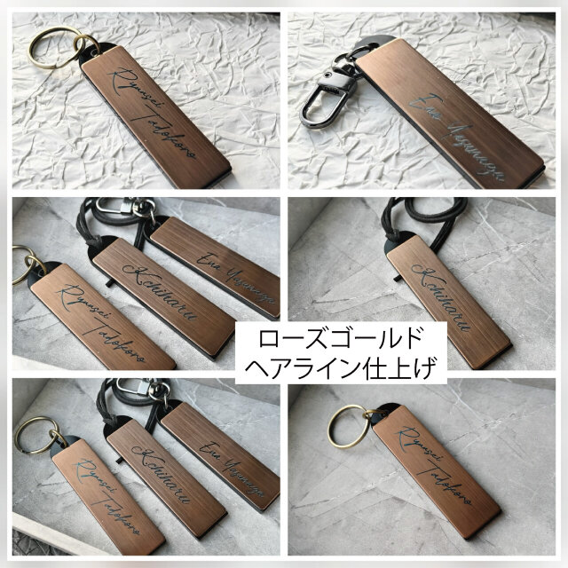 名入れ ゴルフネームタグ シルバー｜高級ステンレス刻印 キャディ