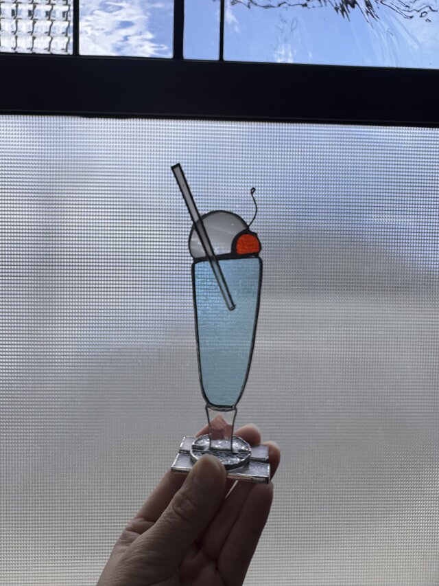 soda ステンドグラス置物 2個セット | iichi 日々の暮らしを心地よく