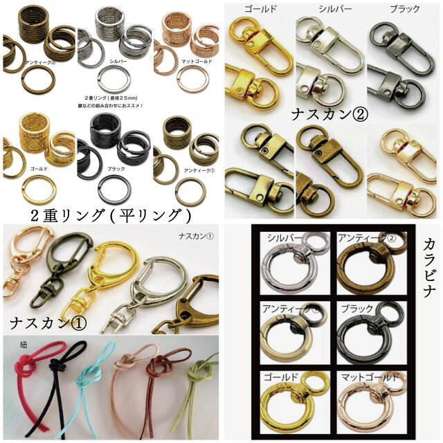 名入れ ゴルフネームタグ ステンレス ブラックミラー｜キーリング