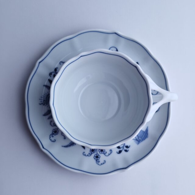 Blue Danube ｜ ブルーダニューブ ブルーオニオン カップ＆ソーサー
