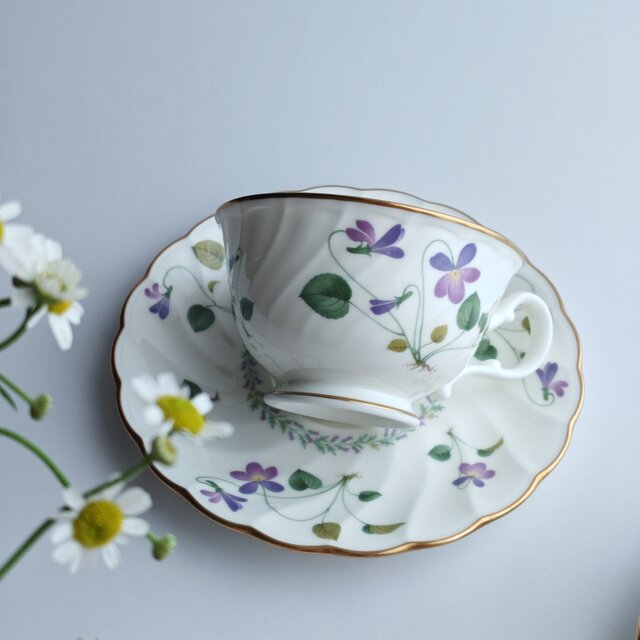 Noritake ｜ Violet Dream ｜ ノリタケ バイオレットドリーム カップ