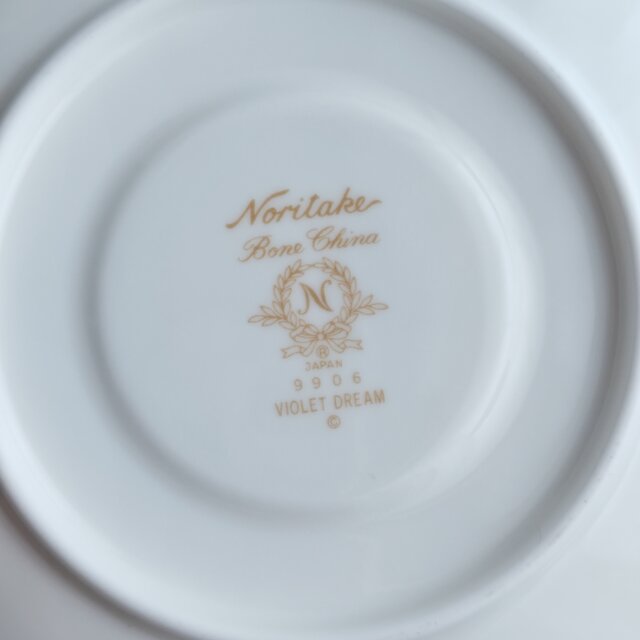 Noritake ｜ Violet Dream ｜ ノリタケ バイオレットドリーム カップ
