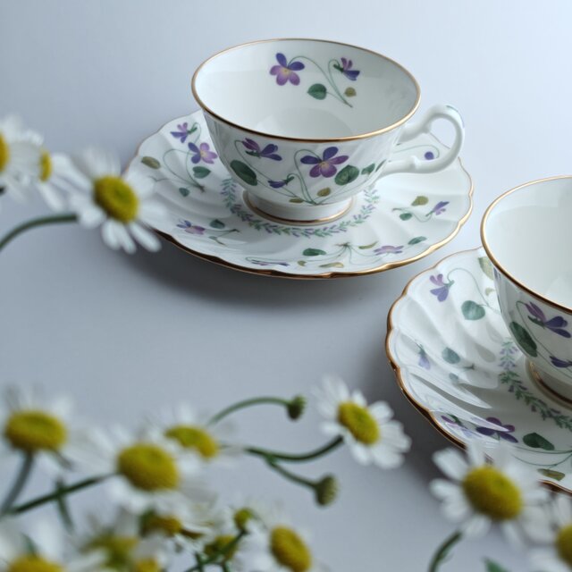 Noritake ｜ Violet Dream ｜ ノリタケ バイオレットドリーム カップ
