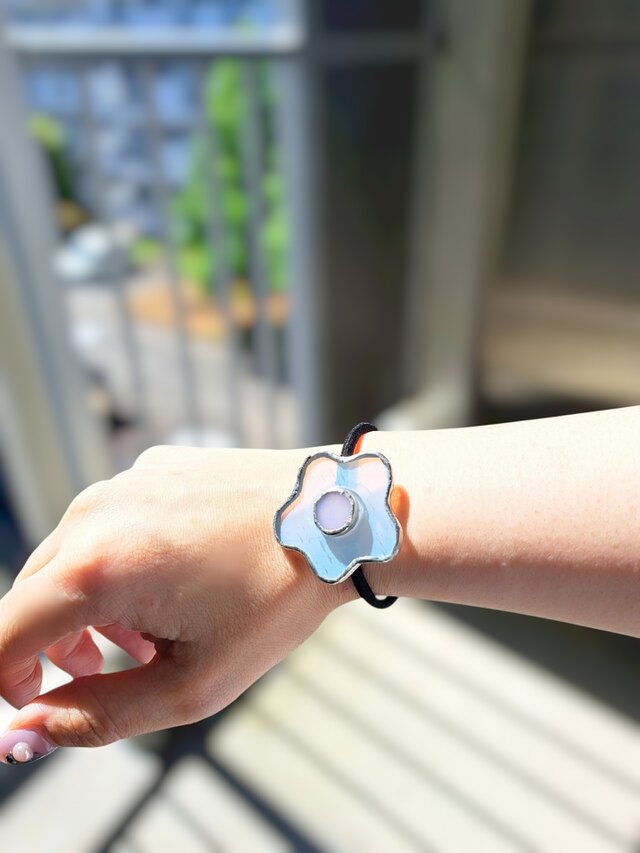FLOWERS hair tie/ Pompon mum | iichi 日々の暮らしを心地よくする