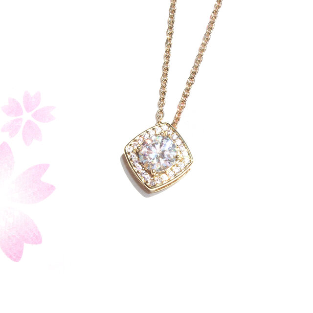 送料無料 輝き抜群 サージカルステンレス 1ct モアサナイト 一粒 