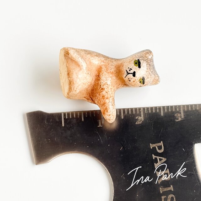 1993年のヴィンテージフェーブ 子猫 フェーヴ フランス製 ミニチュア