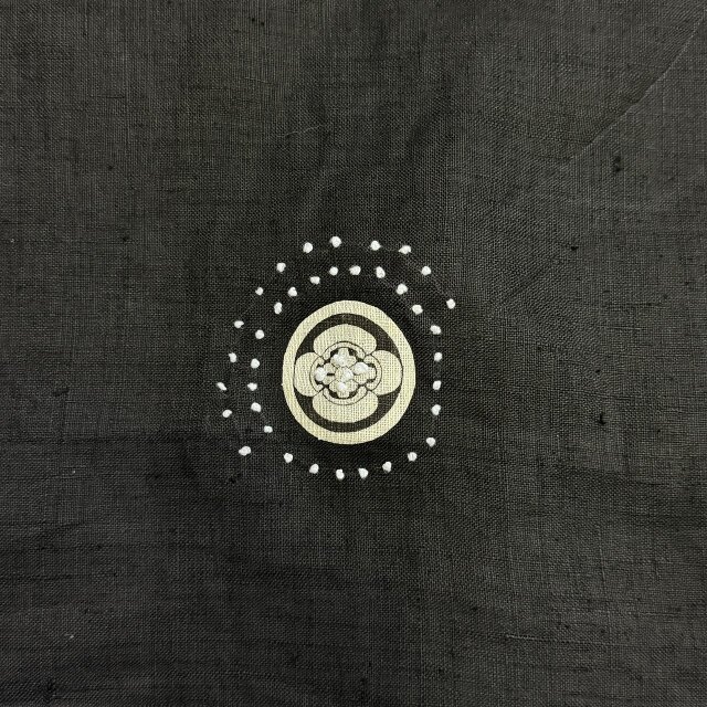 麻着物をリメイク ブラウス kato0015 / 古布 着物 着物リメイク kimono