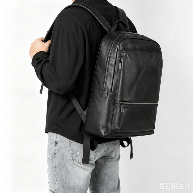 大容量バックパック本革リュック 牛革 A4 対応 PC 収納 通勤通学 軽量