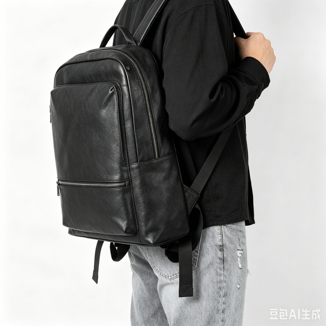 大容量バックパック本革リュック 牛革 A4 対応 PC 収納 通勤通学 軽量