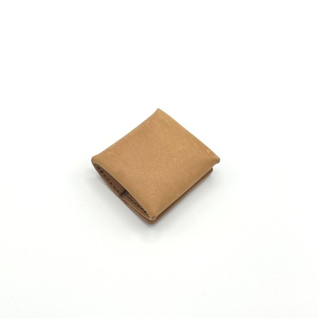 中が見やすいボックス型コインケース・小銭入れ】 本革・イタリアン