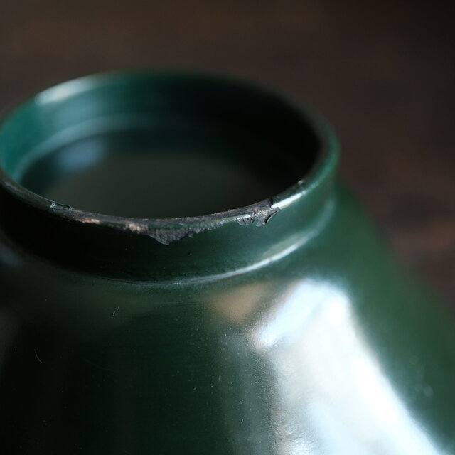梅と鳥◇深緑で素敵。時代物 漆芸蒔絵蓋付椀 古漆器 骨董・antiques